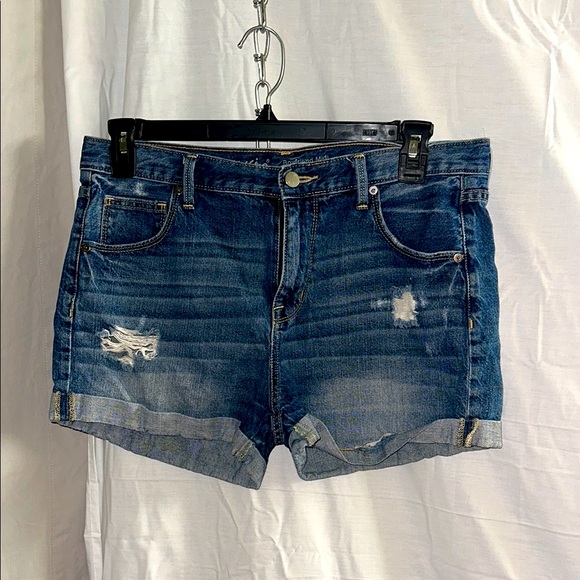 Mossimo Denim Pants - Mossimo Denim Blue Women's Shorts